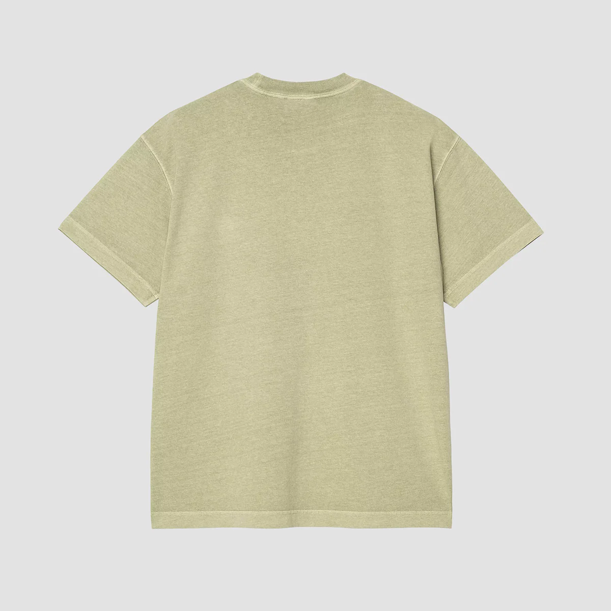 Carhartt WIP Nelson T-Shirt Gentle Green Garment Dyed - Image 2