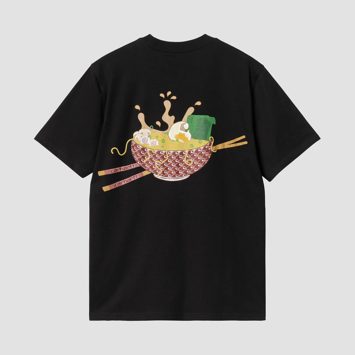 Carhartt WIP Noodle Soup T-Shirt Black - Image 2
