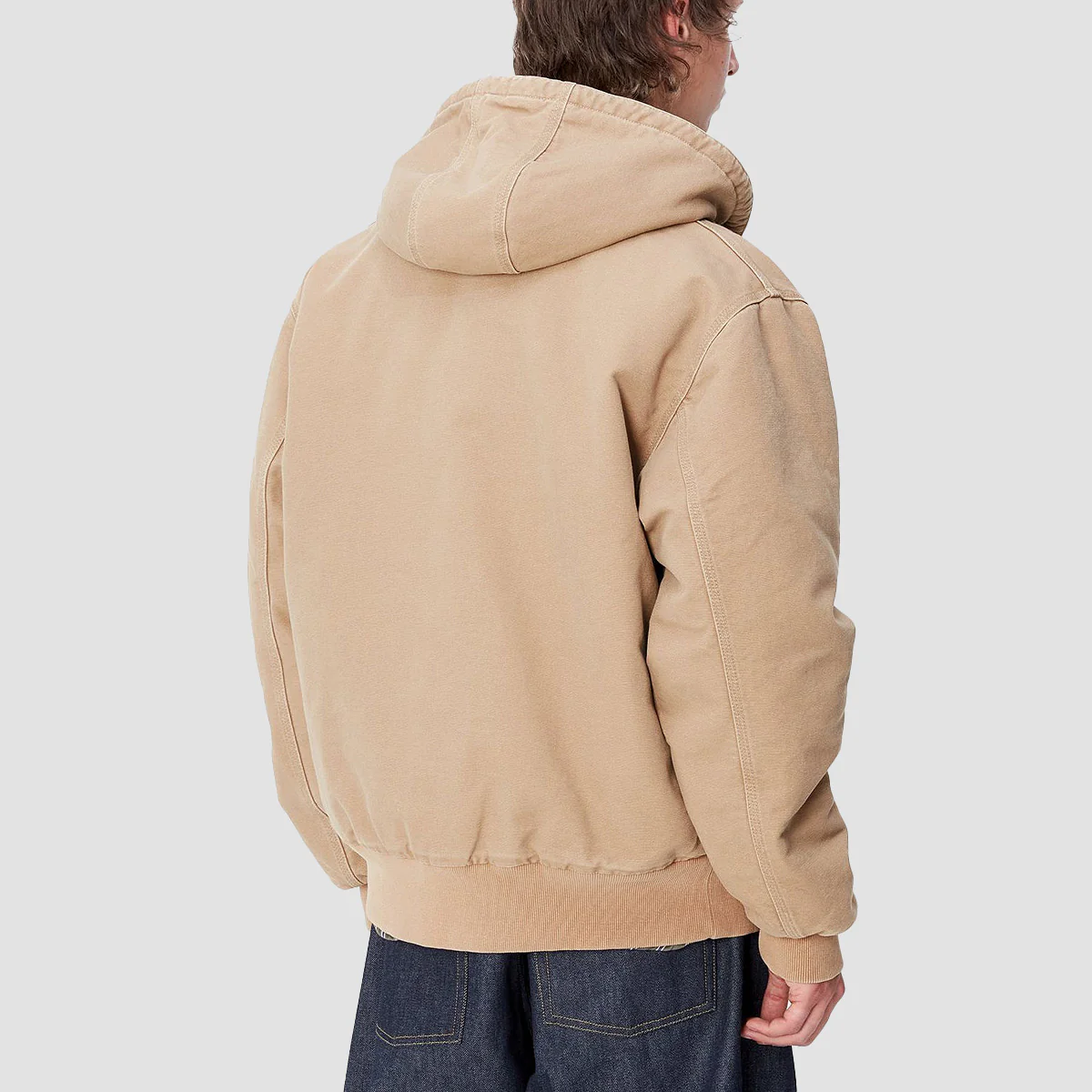 Carhartt WIP OG Active (Winter) Jacket Peanut Aged Canvas - Image 2
