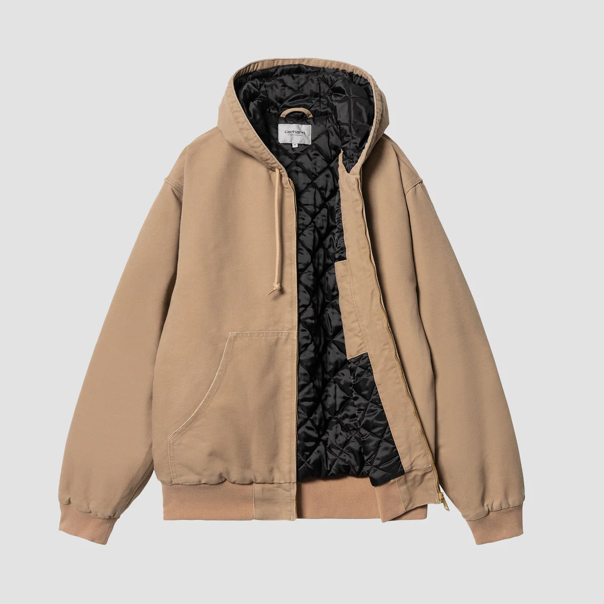 Carhartt WIP OG Active (Winter) Jacket Peanut Aged Canvas - Image 4