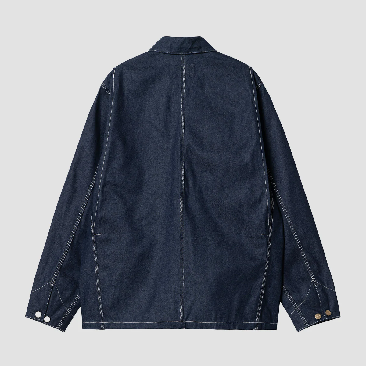 Carhartt WIP OG Chore Denim Coat Blue Rigid - Image 2