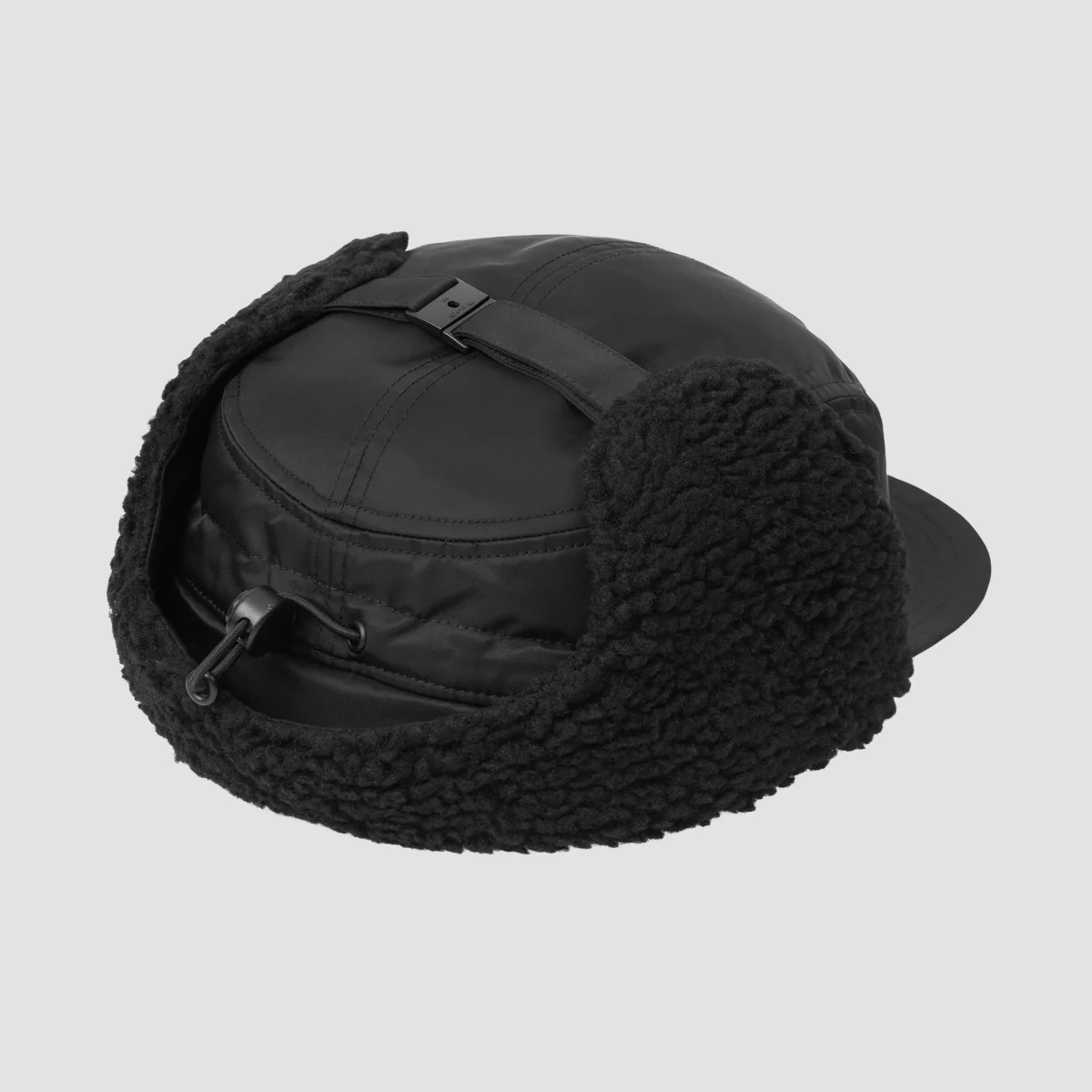 Carhartt WIP Oltera Ear Guard Cap Black - Image 3