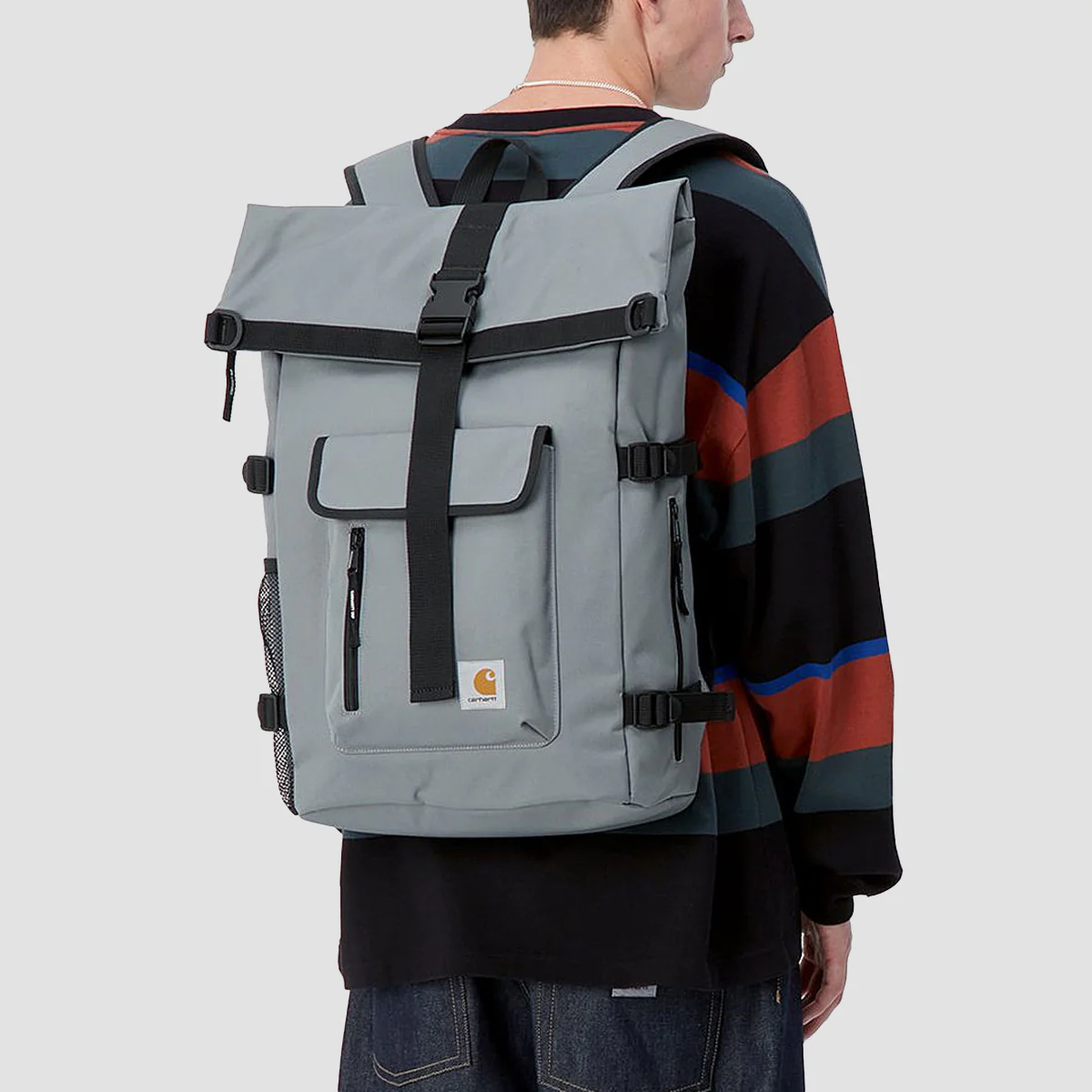 Carhartt WIP Philis Backpack Dove Grey - Image 4