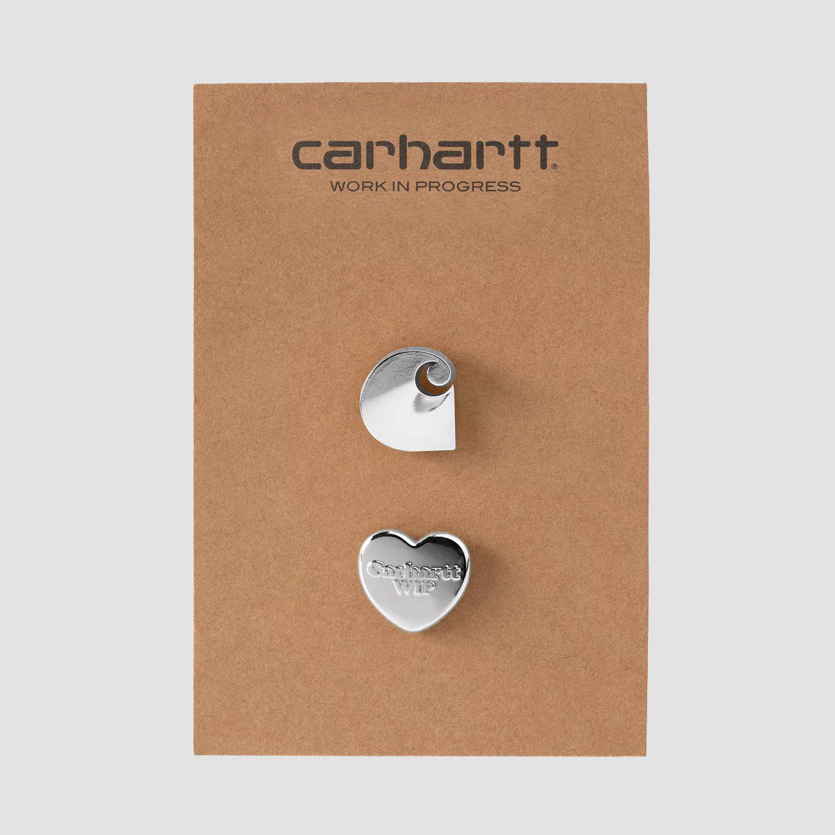 Carhartt WIP Pins Set Silver - Image 2