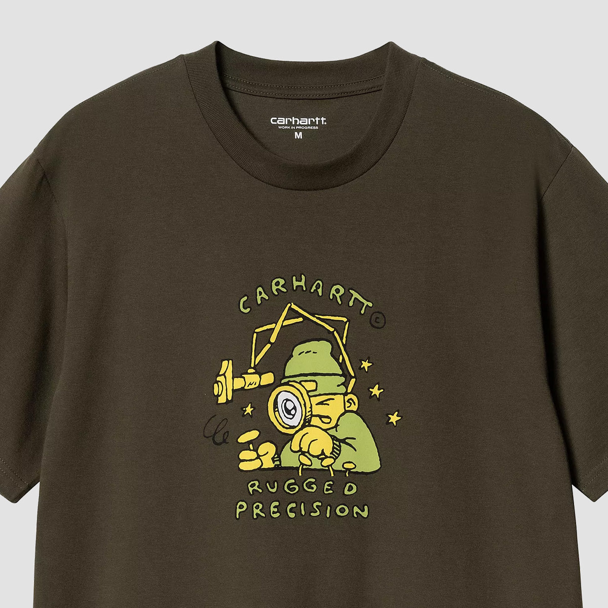 Carhartt WIP Precision Work T-Shirt Turtle - Image 2
