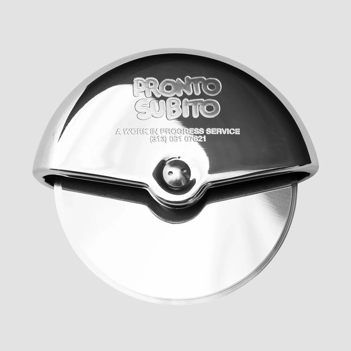 Carhartt WIP Pronto Slicer Pizza Cutter Silver - Image 2