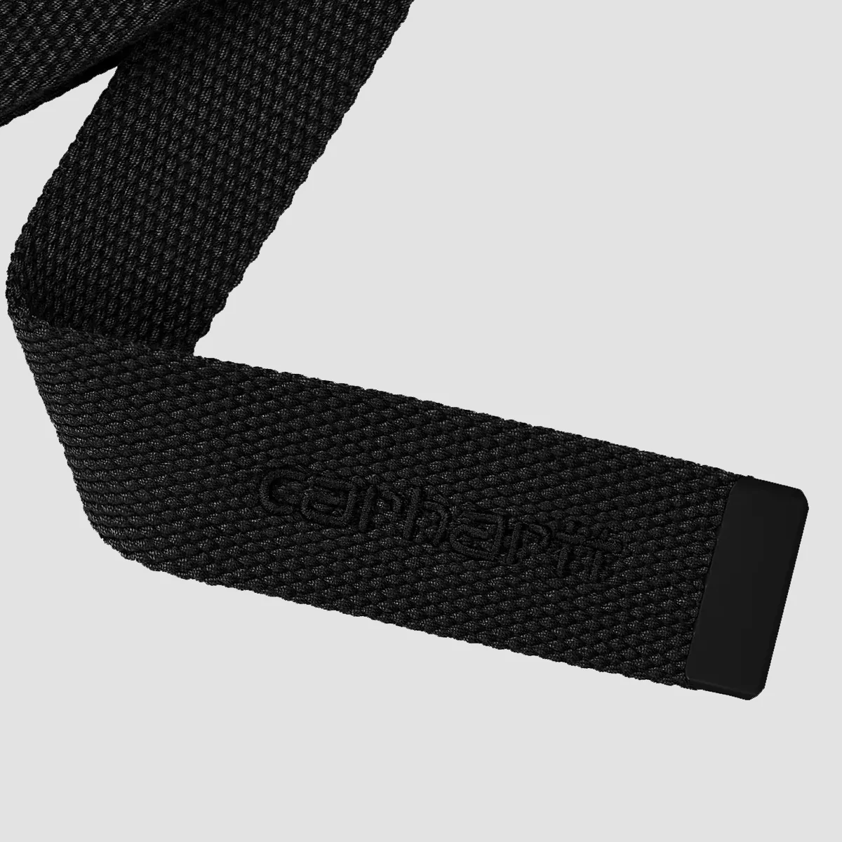 Carhartt WIP Script Belt Tonal Black - Image 2