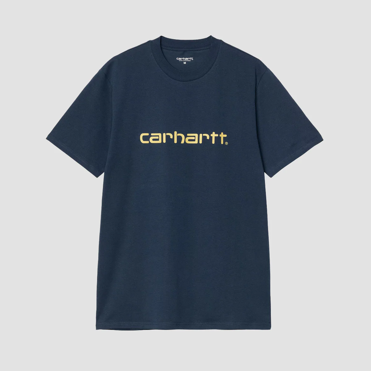 Carhartt WIP Script T-Shirt Ink/Air Yellow
