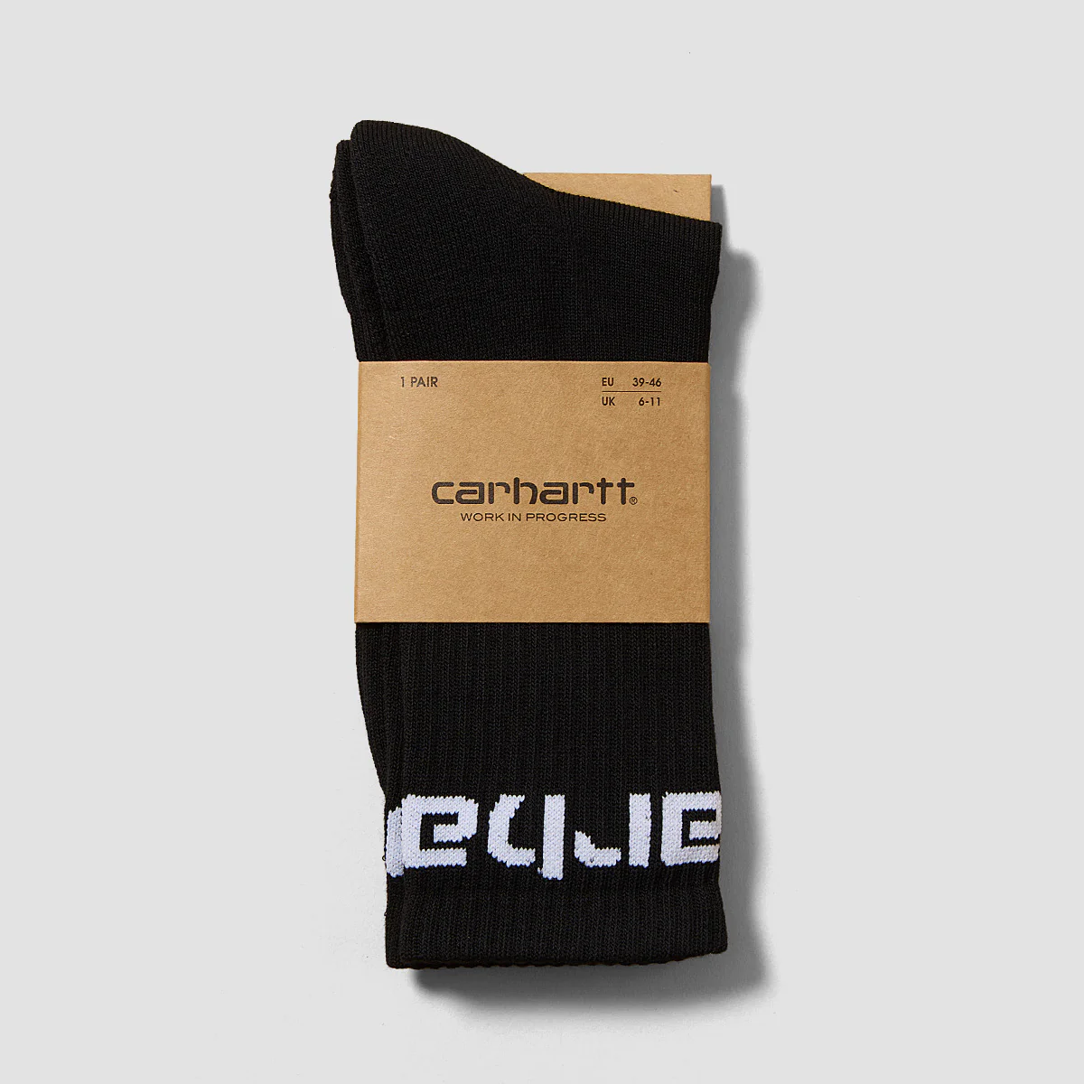 Carhartt WIP Socks Black/White - Image 2