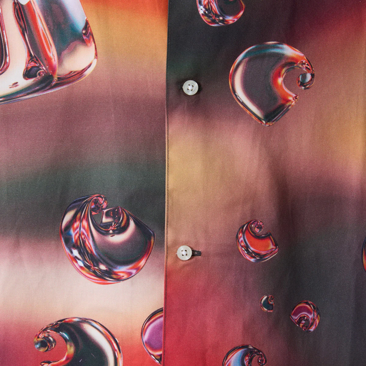 Carhartt WIP Solar Chrome Short Sleeve Shirt Solar Chrome - Image 3