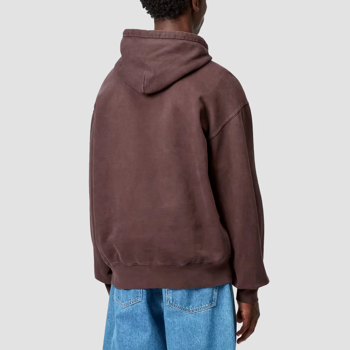 Carhartt WIP Vista Pullover Hoodie Palisander Garment Dyed - Image 2