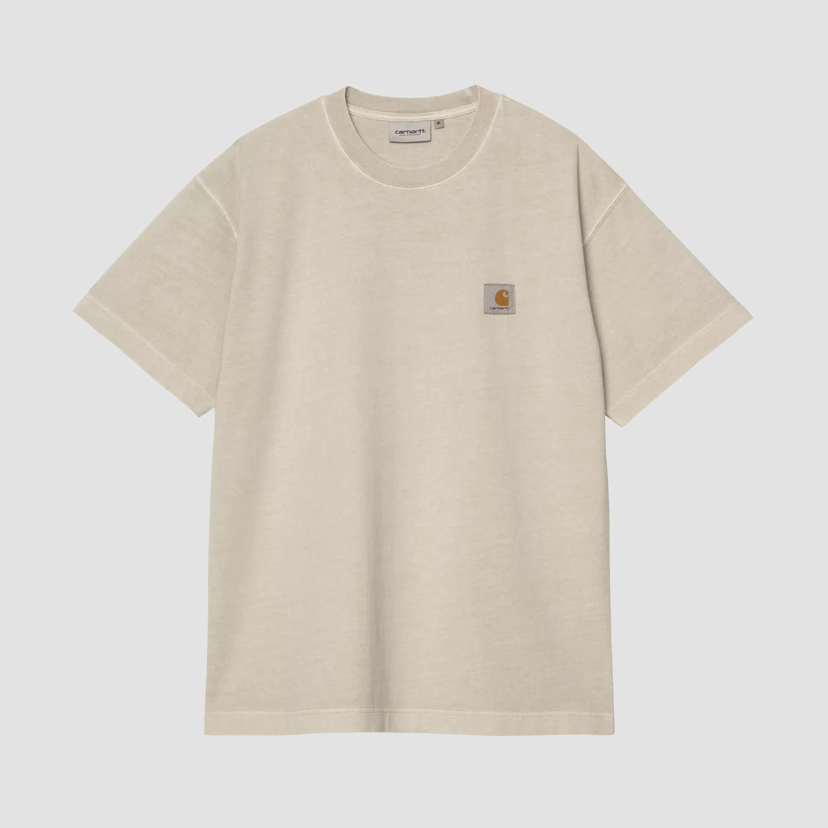 Carhartt WIP Vista T-Shirt Fleur De Sel Garment Dyed