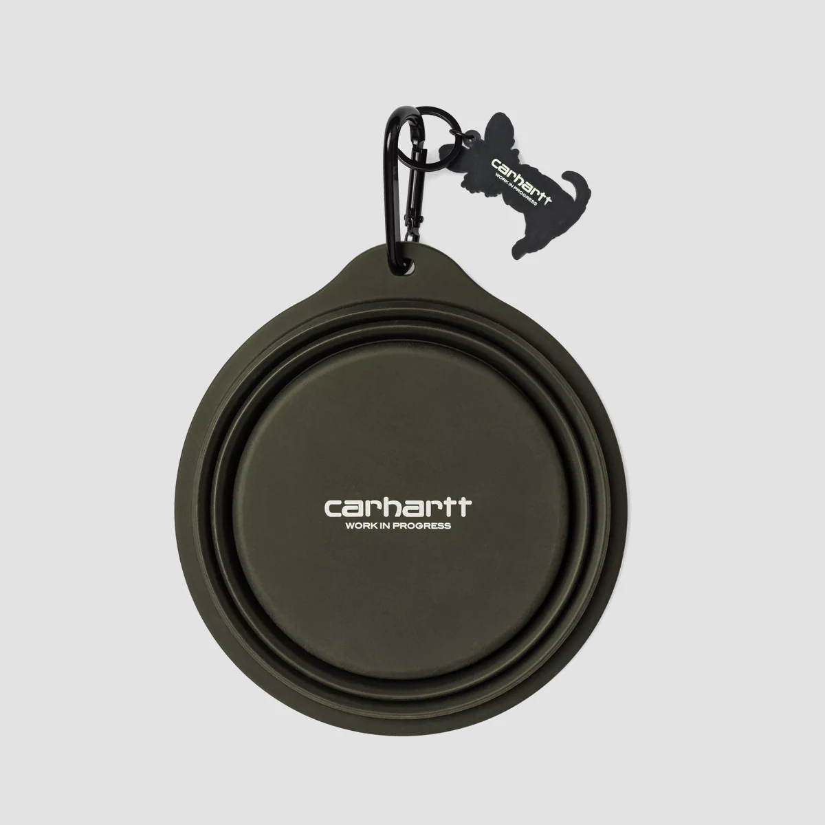 Carhartt WIP Wild Dog Foldable Bowl Olive/Wax 600 ml - Image 2