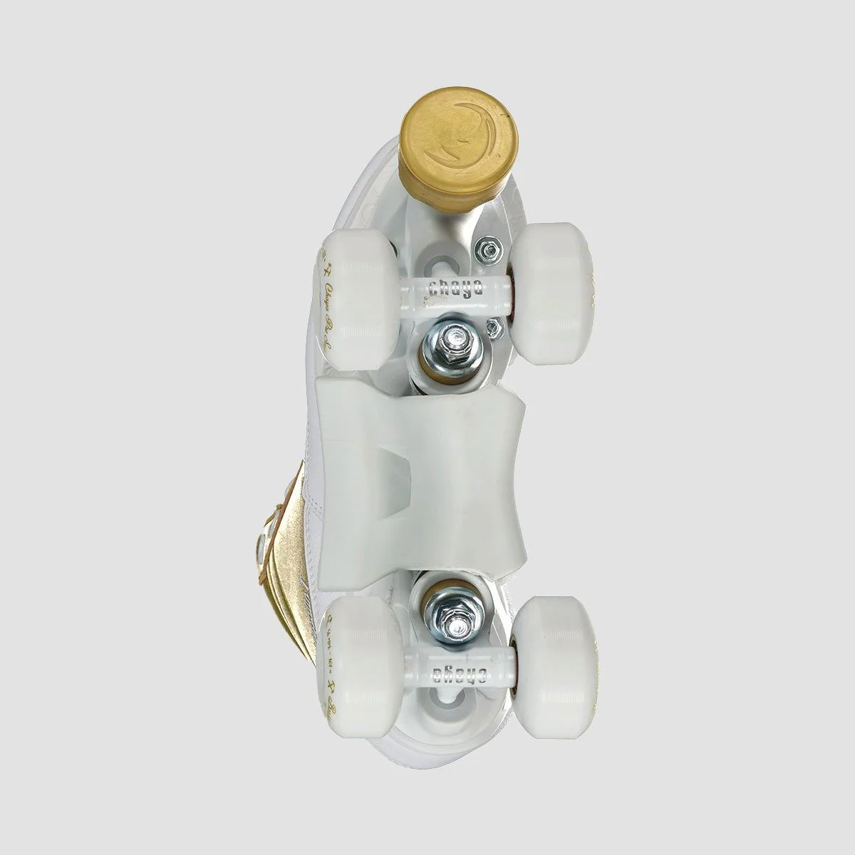 Chaya Park Kismet Barbiepatin Quad Skates Gold - Image 3