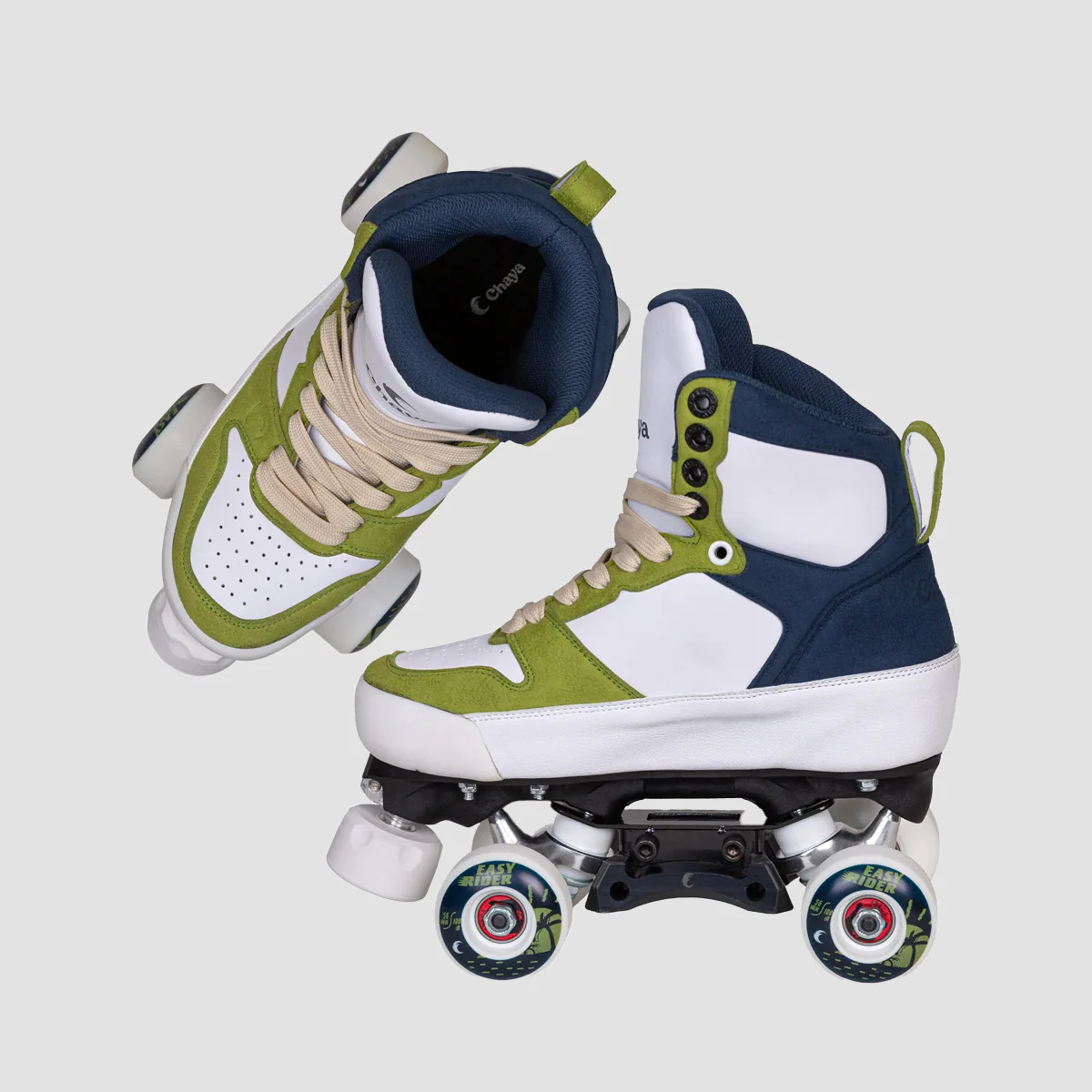 Chaya Park Nomade Quad Skates Green/Blue - Image 2