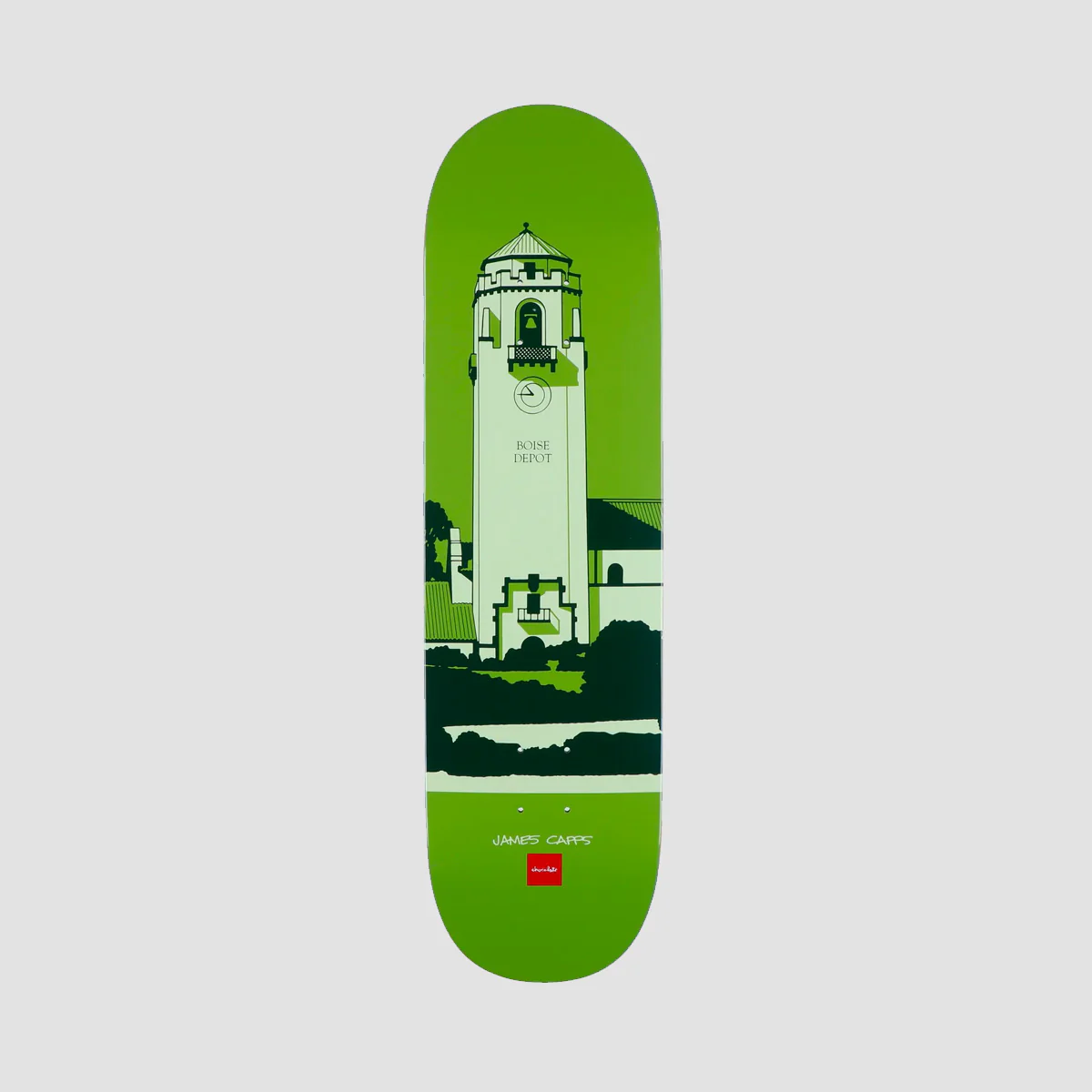 Chocolate Evan Hecox City Series James Capps Skateboard Deck - 8.5"