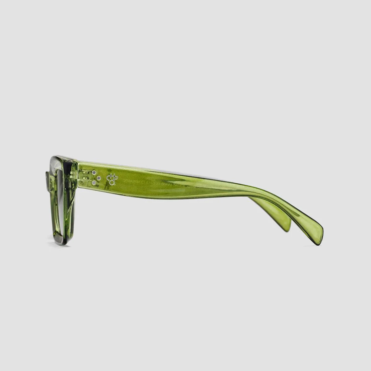 CHPO Anna Sunglasses Forest Green/Green - Image 3