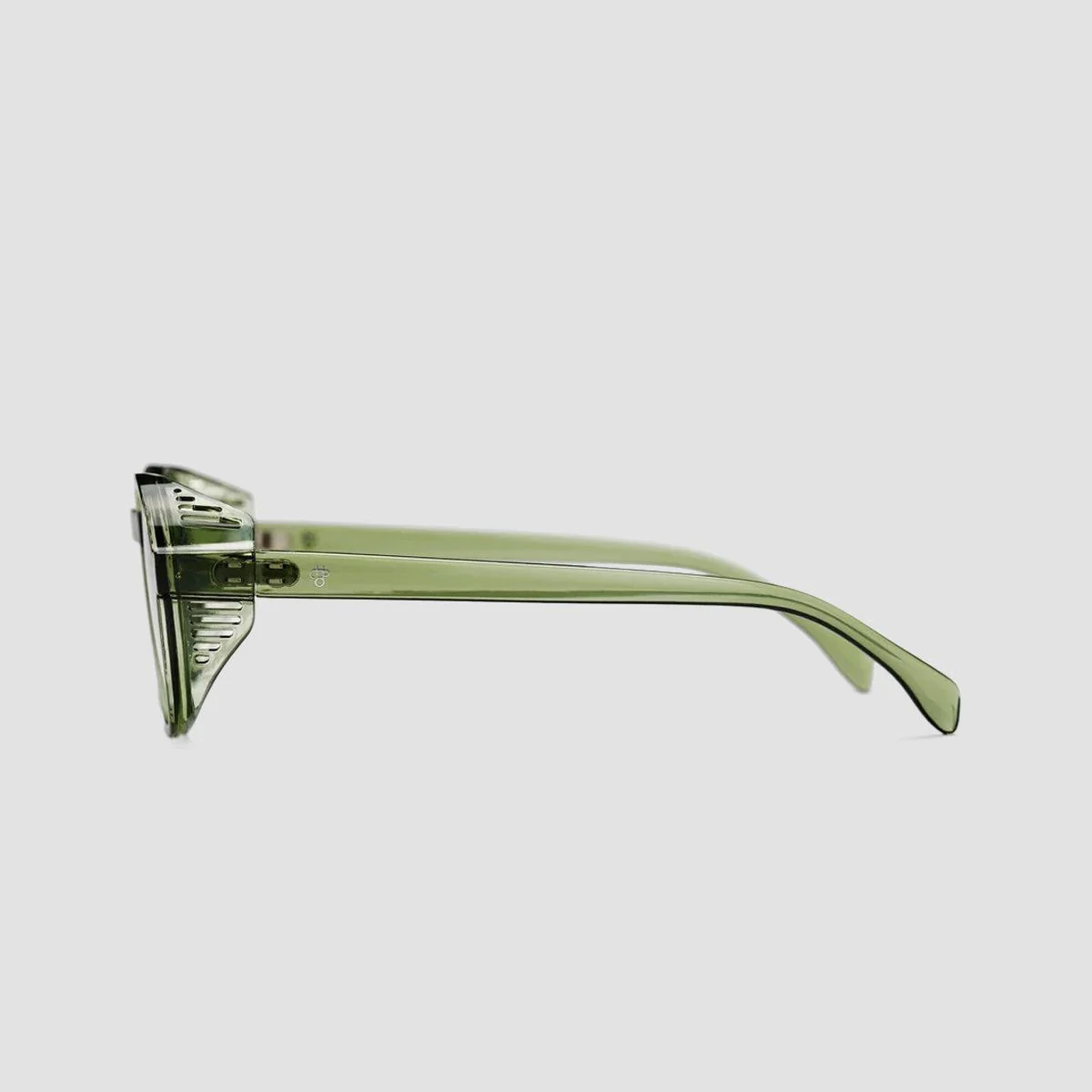 CHPO Rille Sunglasses Forest Green/Green - Image 3