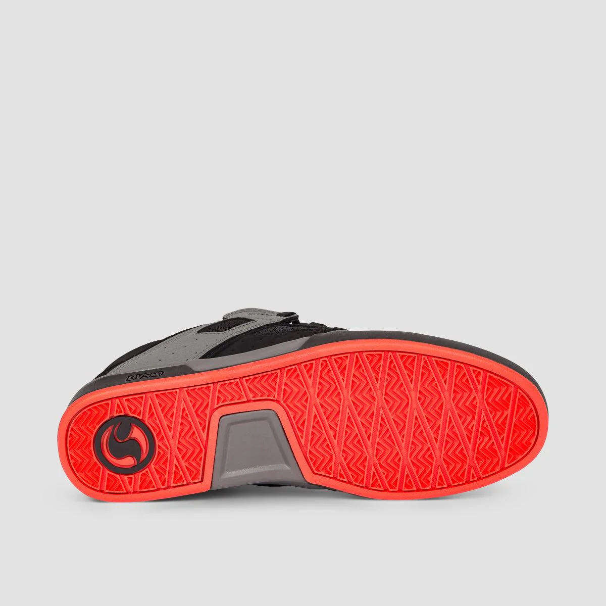 DVS Comanche 2.0+ Shoes - Charcoal/Black/Fiery Red/Blue Nubuck - Image 5