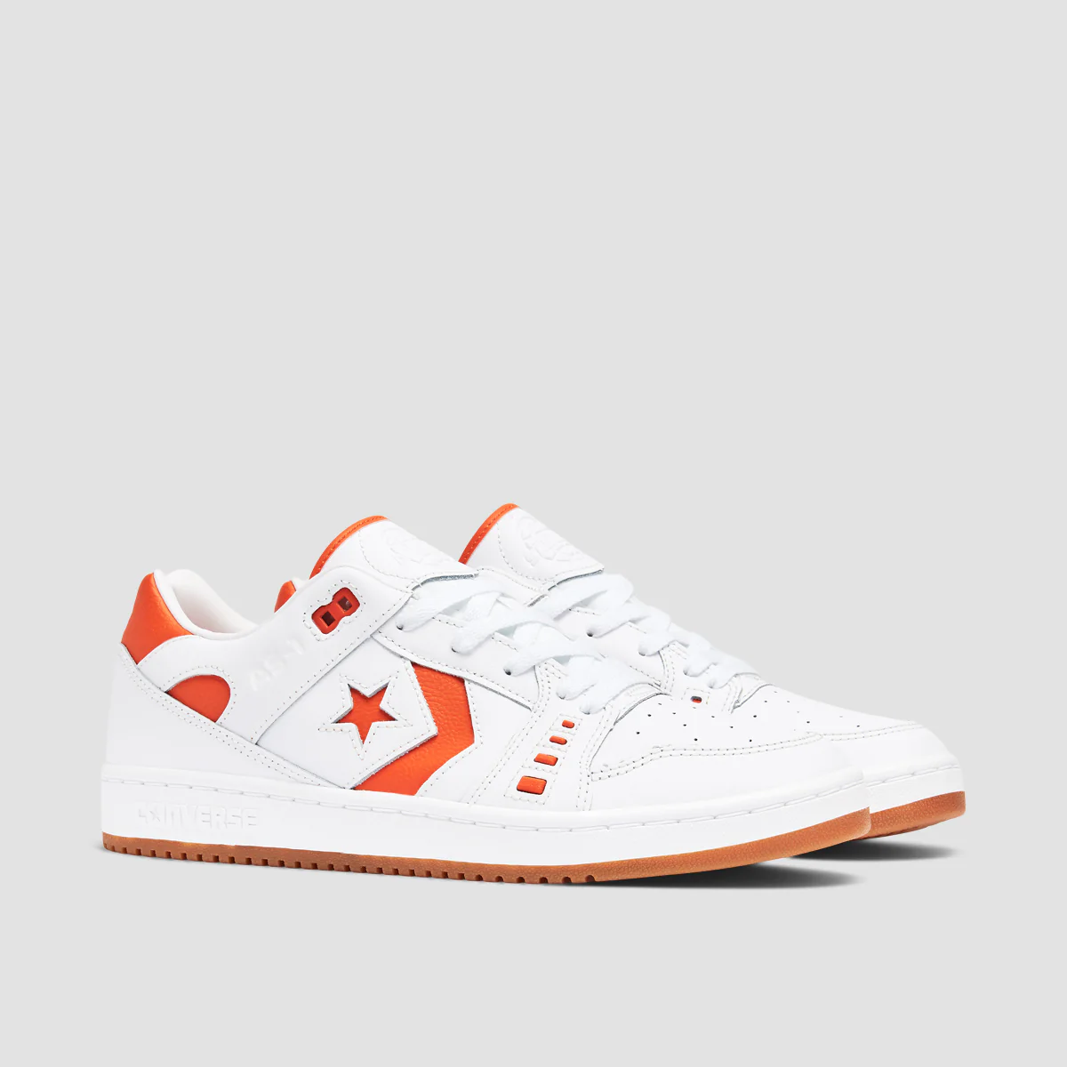 Converse AS-1 Pro Shoes - White/Orange/White - Image 2