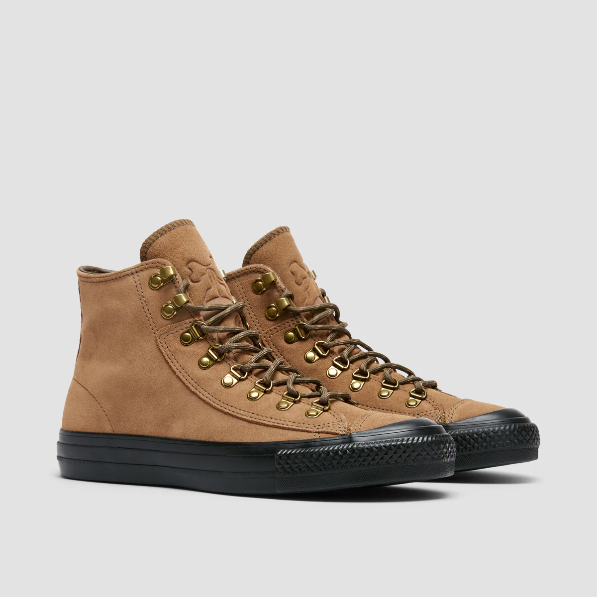 Converse CTAS Pro X Roman Gonzalez High Top Shoes - Mushroom Forage/Black - Image 3