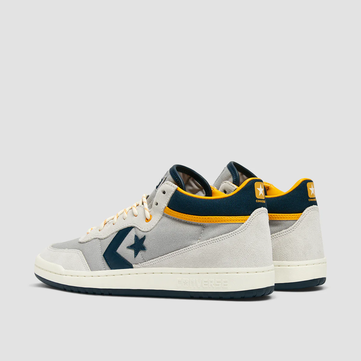 Converse Fastbreak Pro Mid Top Shoes - Barely Grey/Grey Area/Into The Void - Image 3