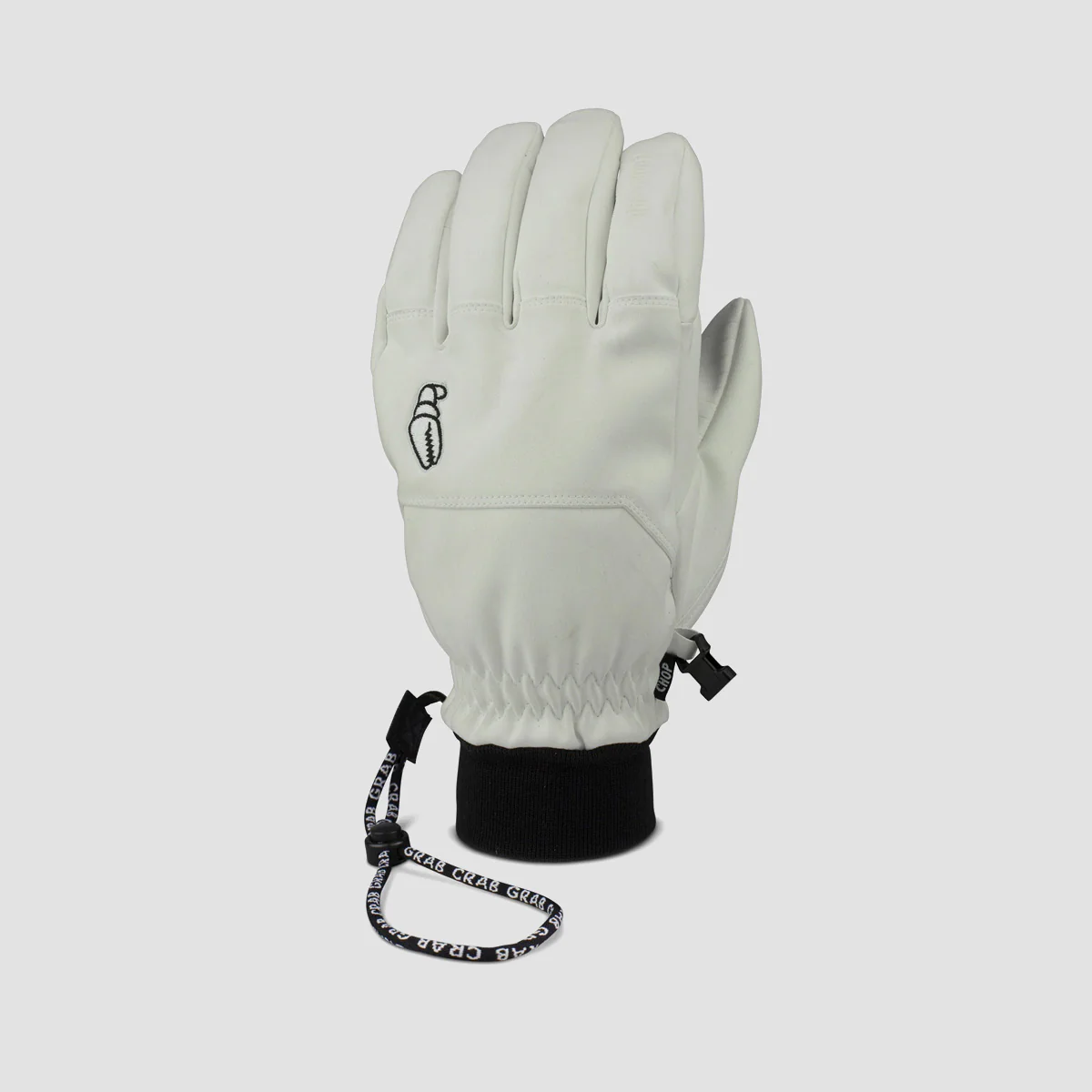 Crab Grab Chop Snow Gloves White