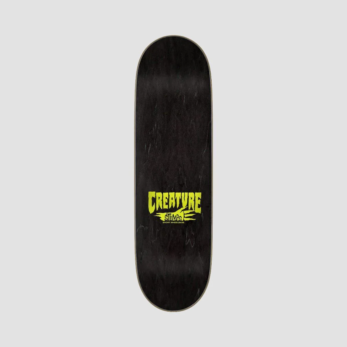 Creature Logo Outline Stumps Skateboard Deck Various Stains - 9" - Image 2