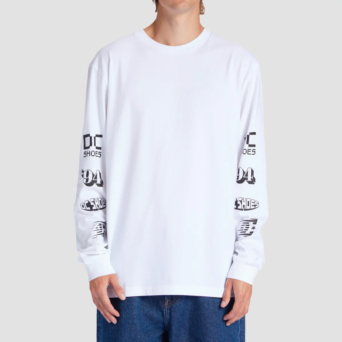 DC All Smiles Longsleeve T-Shirt White