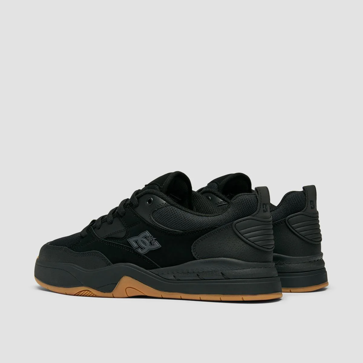 DC Ascend Shoes - Black/Black/Gum - Image 3