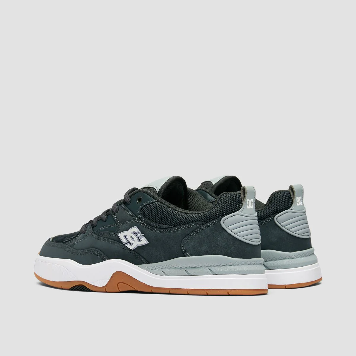 DC Ascend Shoes - Dark Grey/White - Image 3