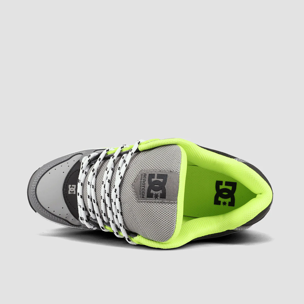 DC AT-2 Shoes - Grey/Black/Lime - Image 2
