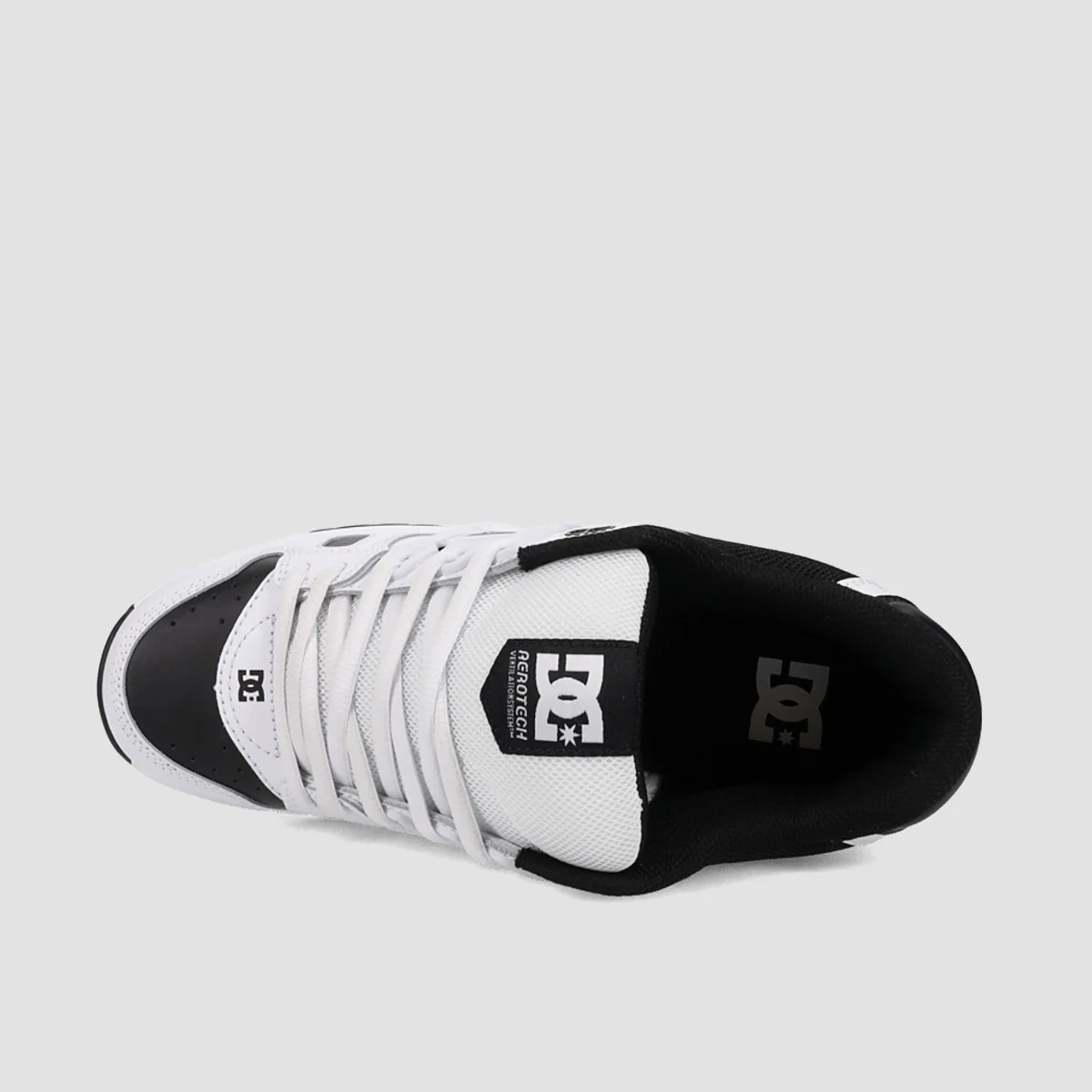 DC AT-2 Shoes - White/Black/White - Image 2