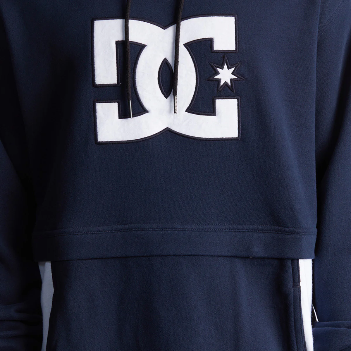 DC Bandwidth Pullover Hoodie Navy Blazer - Image 3