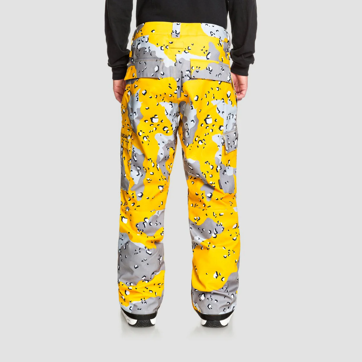 DC Banshee Snow Pants Chocolate Chip Lemon Chro Camo - Image 2