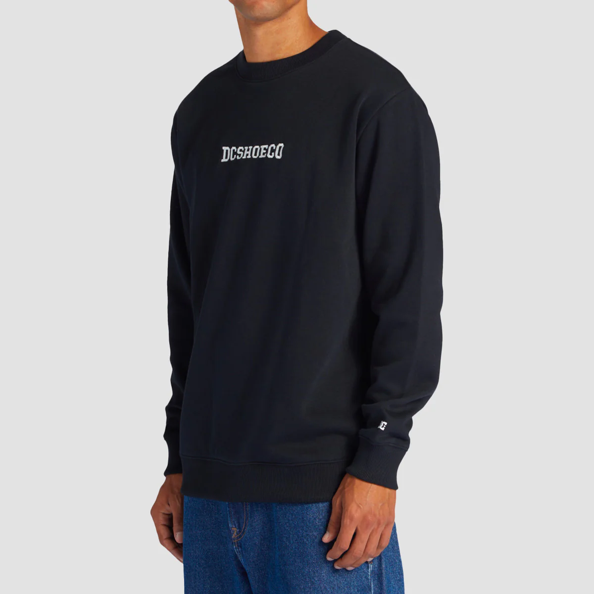 DC Baseline Crew Sweat Black - Image 2