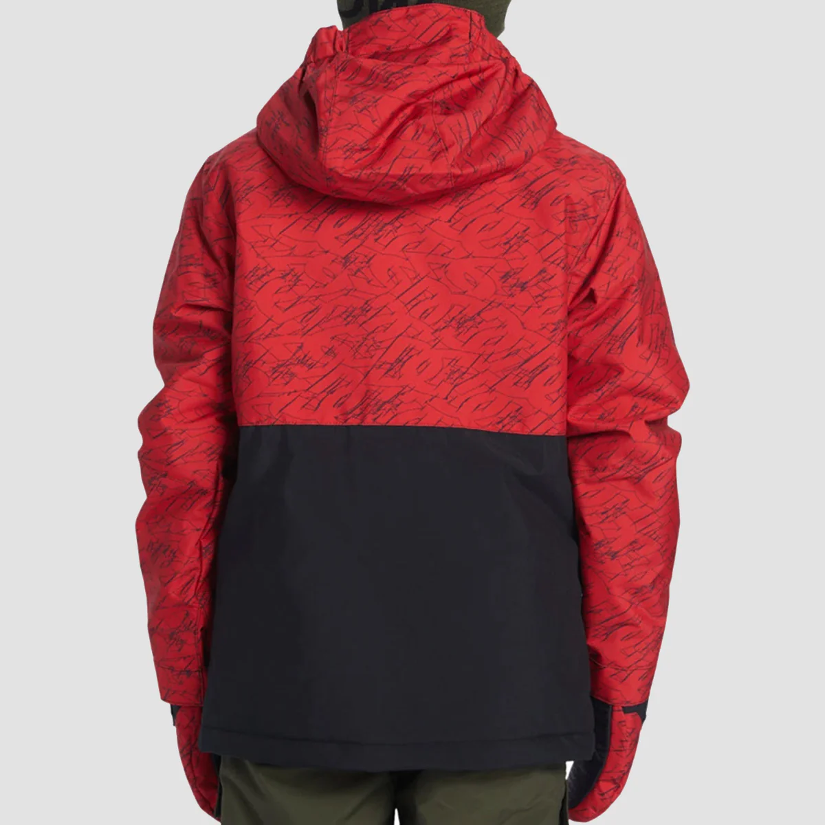 DC Basis Print Snow Jacket Stacked Barbados Cherry - Kids - Image 2