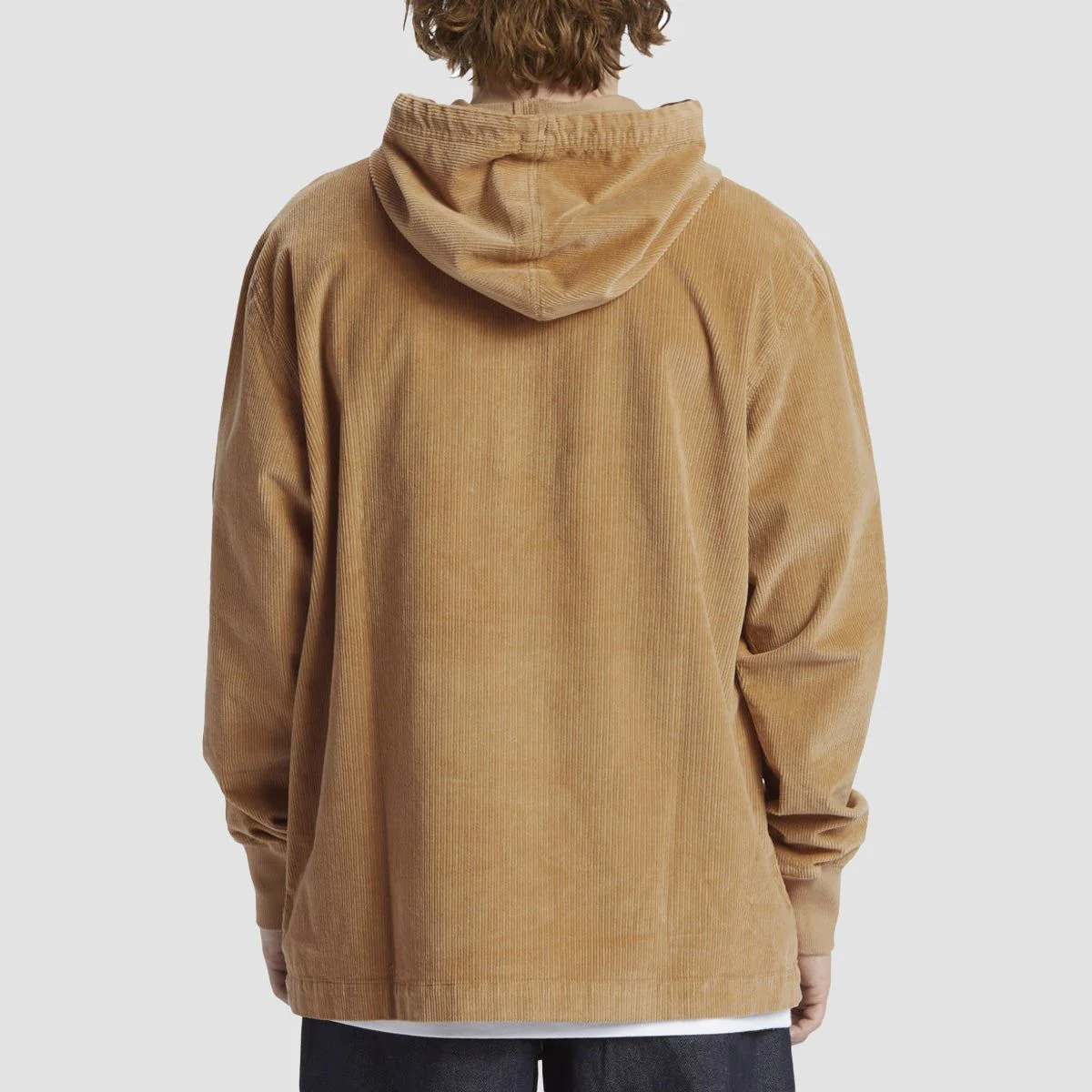 DC Belview Quarter Zip Pullover Hoodie Incense - Image 3