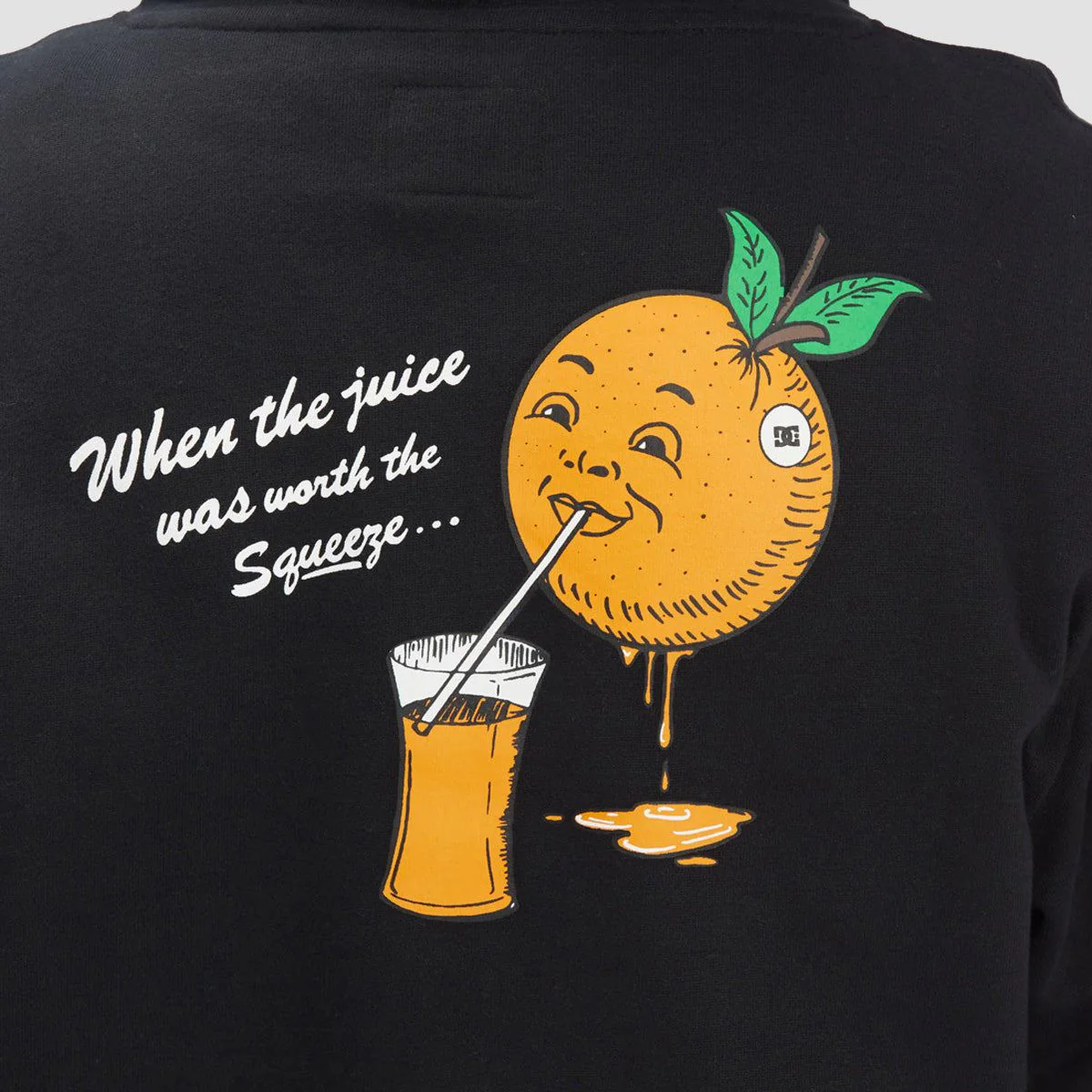 DC Big Squeeze Pullover Hoodie Black - Image 2