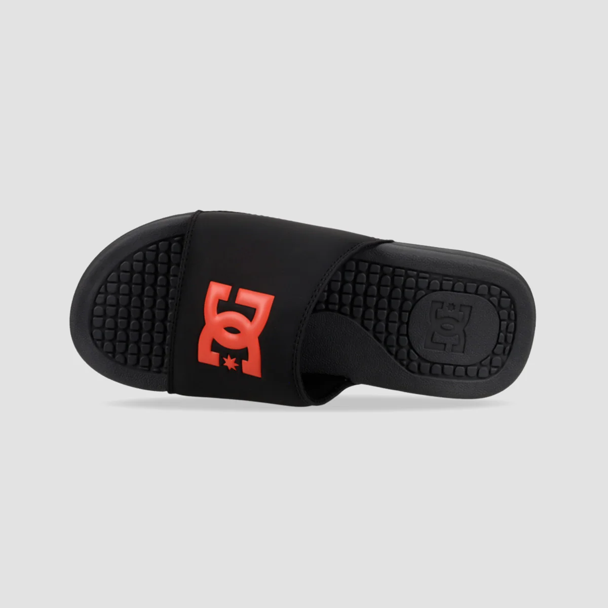 DC Bolsa Slide Sandals - Black/Grey/Red - Image 2