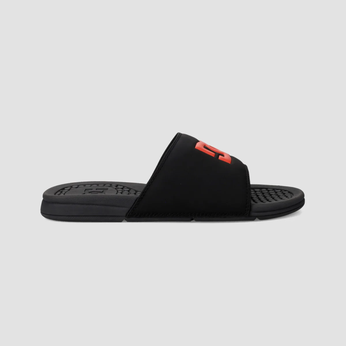 DC Bolsa Slide Sandals - Black/Grey/Red - Image 3