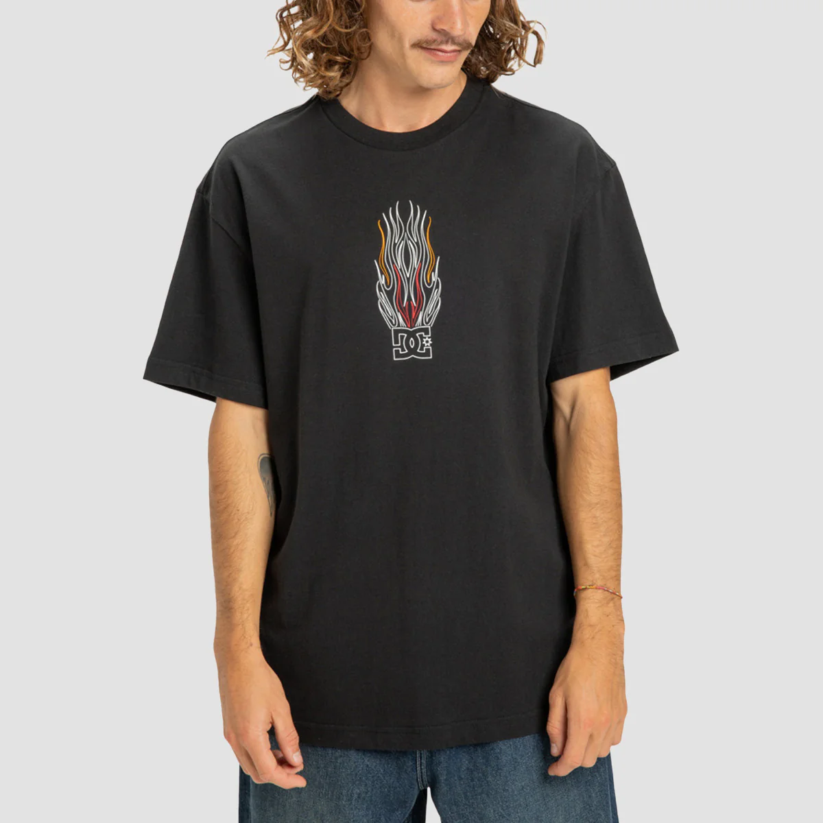 DC Burn Out T-Shirt Black