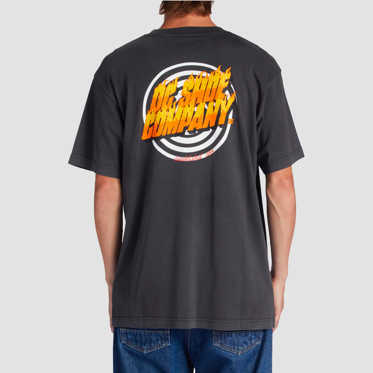 DC Burner T-Shirt Pirate Black Enzyme - Image 2