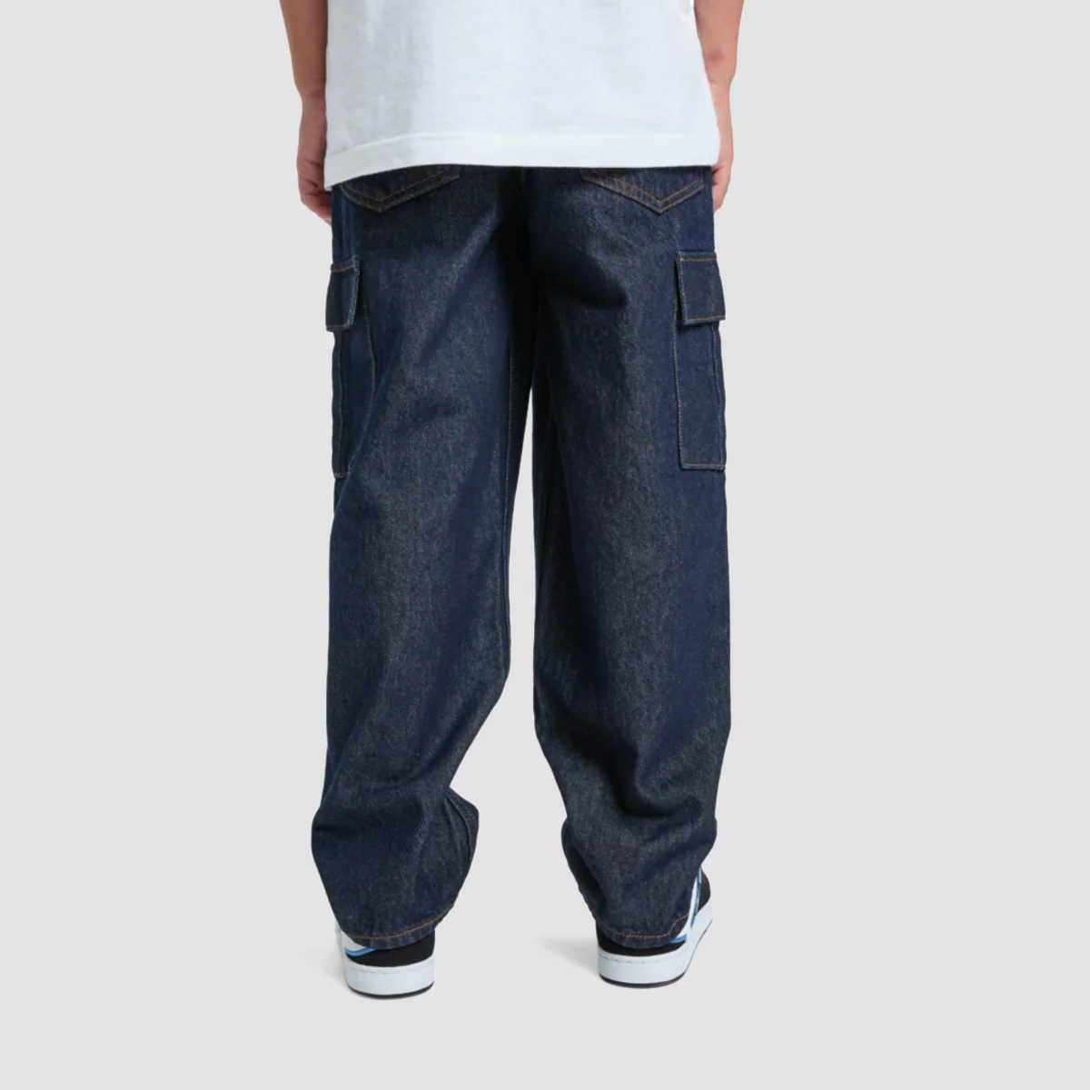 DC Cargo Baggy Fit Jeans Dark Denim - Kids - Image 2