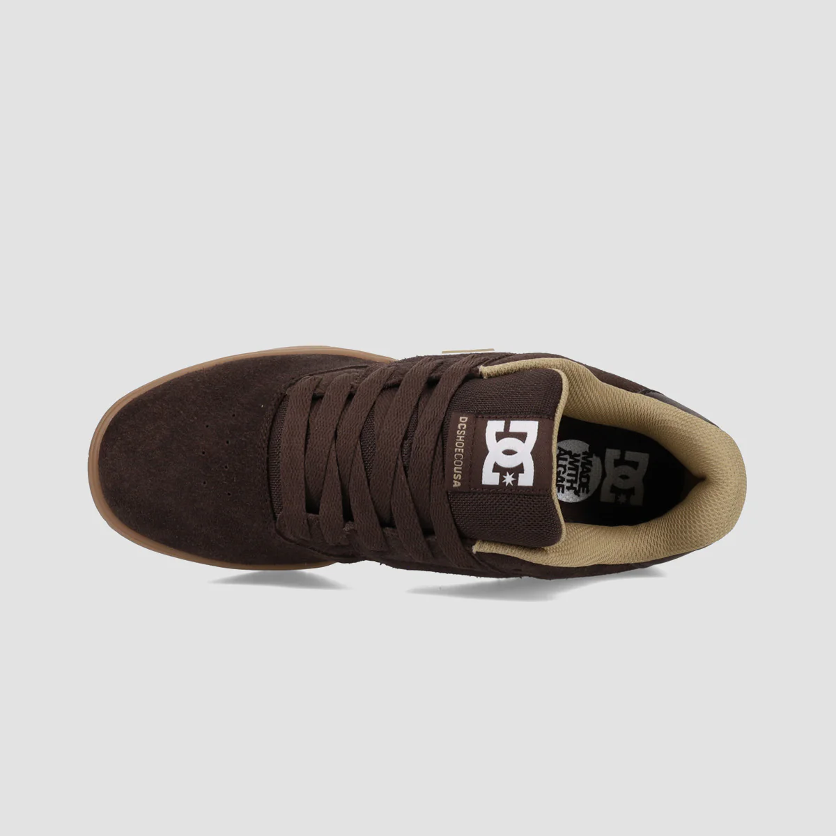 DC Central Shoes - Brown/Gum - Image 3