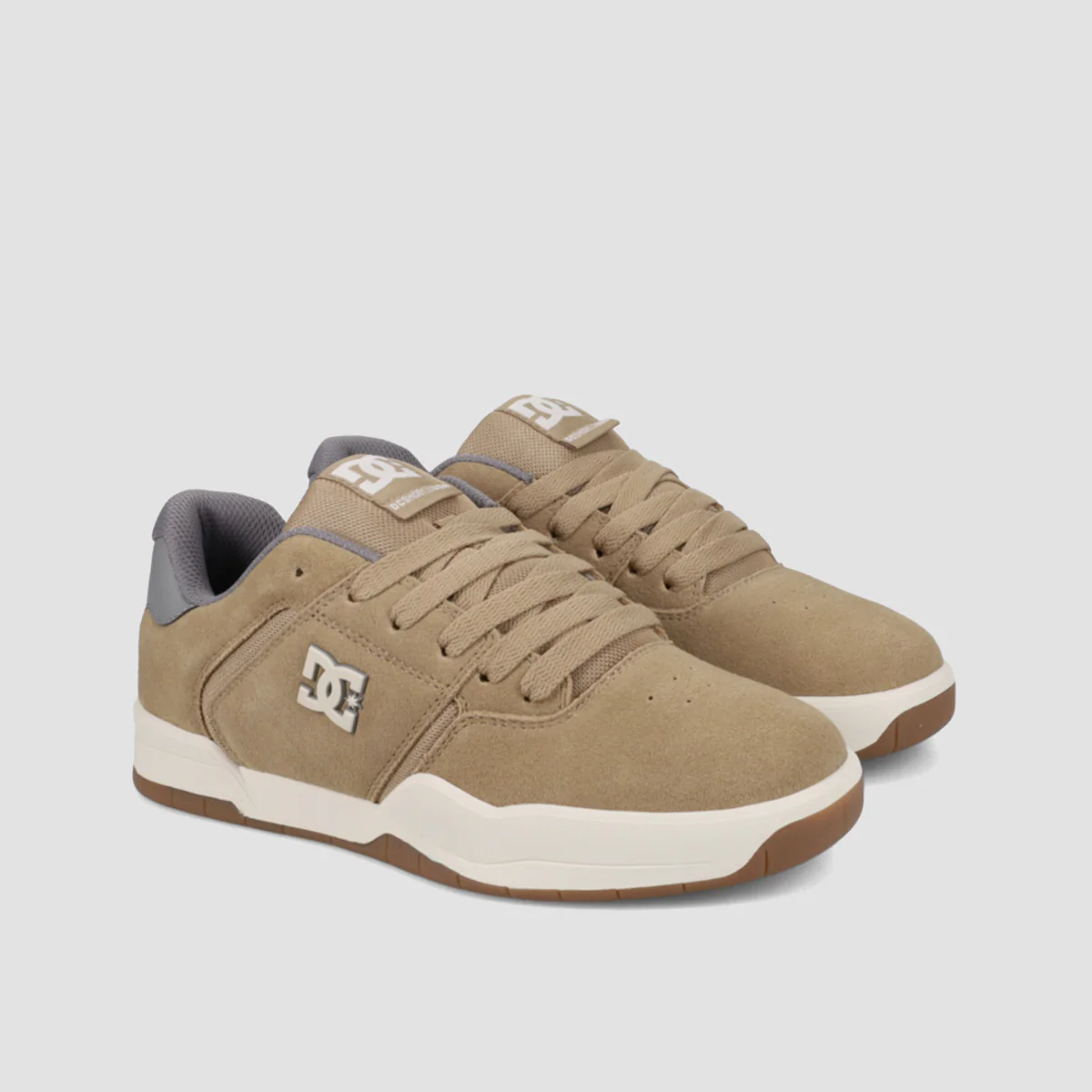 DC Central Shoes - Tan/Off White - Image 2