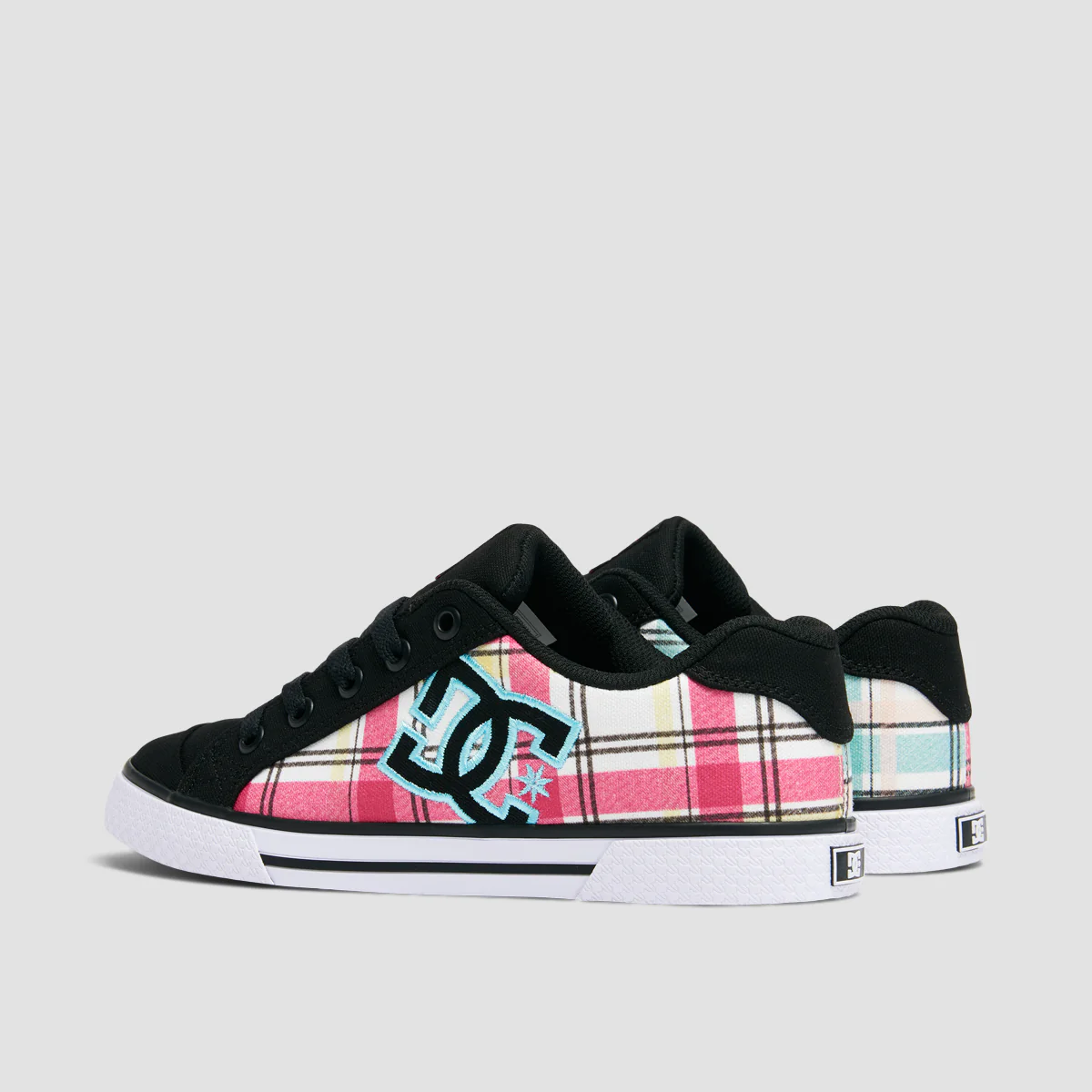 DC Chelsea Shoes - Grunge Plaid - Womens - Image 3