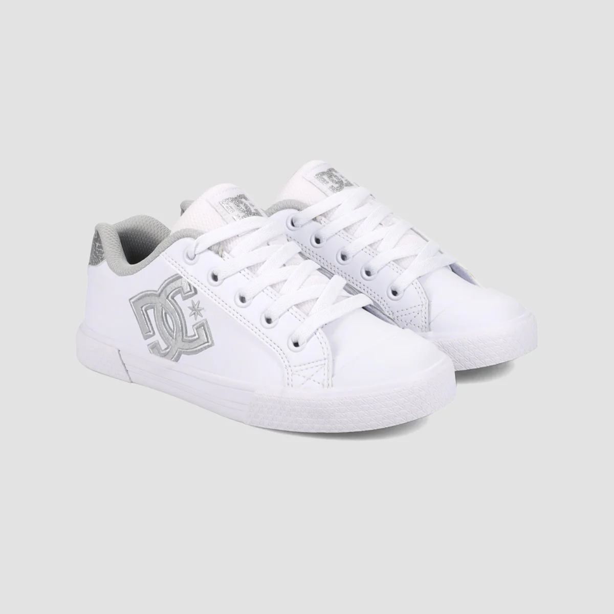 DC Chelsea Shoes - White/Grey - Womens - Image 2