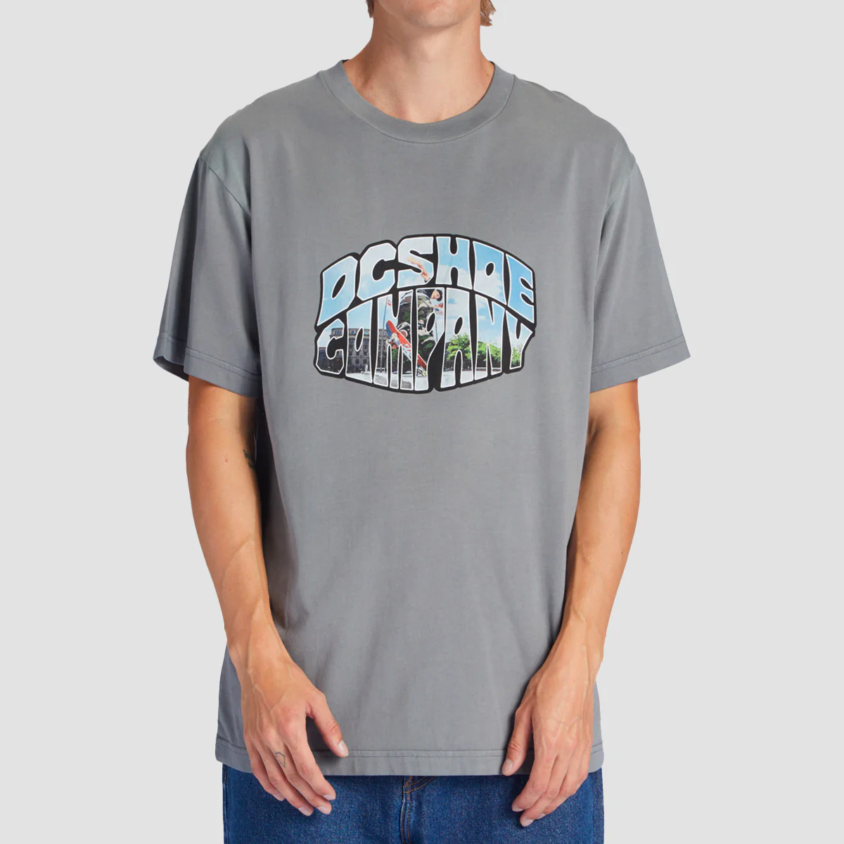 DC Citywide T-Shirt Pewter Potassium Spray