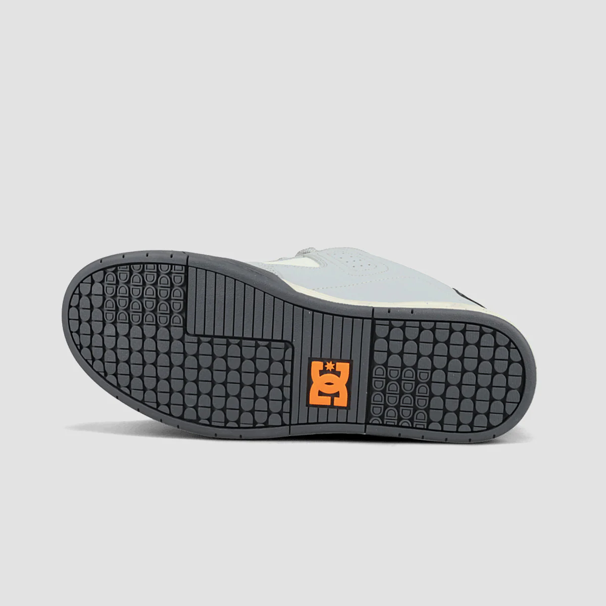 DC Command Shoes - Grey/Dark Grey/Orange - Image 3